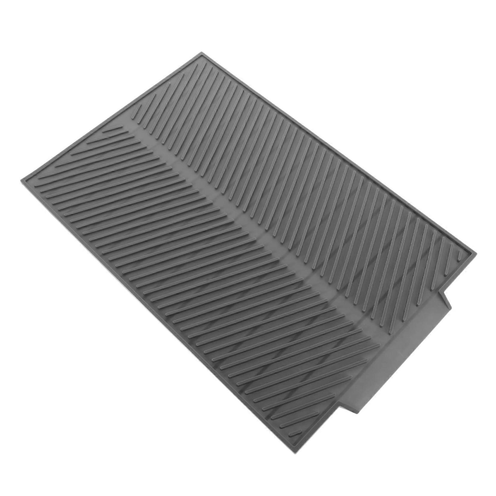 Kitchen Sink Mat Silicone Sink Protector with Easy Drain Durable Heat Resistant Design for Counter