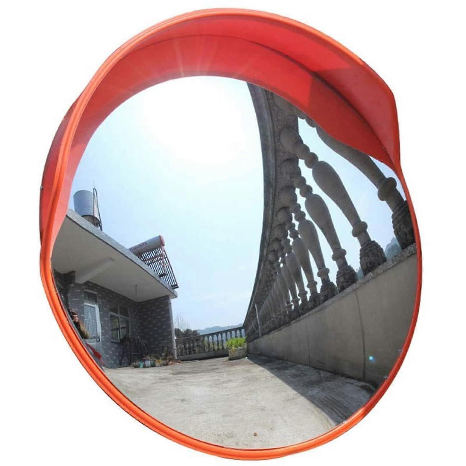 100cm Convex Traffic Mirror WideAngle Impact Resistant for Road Safety and  Security