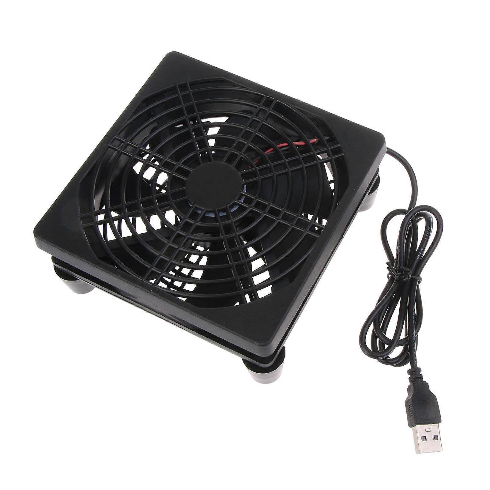 USB Powered 120mm Computer Cooling Fan, 5V Silent Operation for PC, Router and Electronics