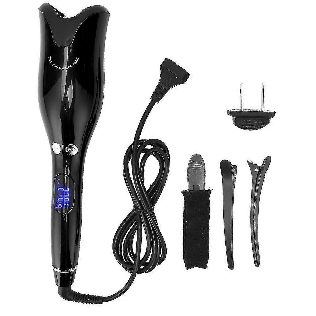 Automatic Hair Curler with Adjustable Temperature (110-240V, EU Plug)