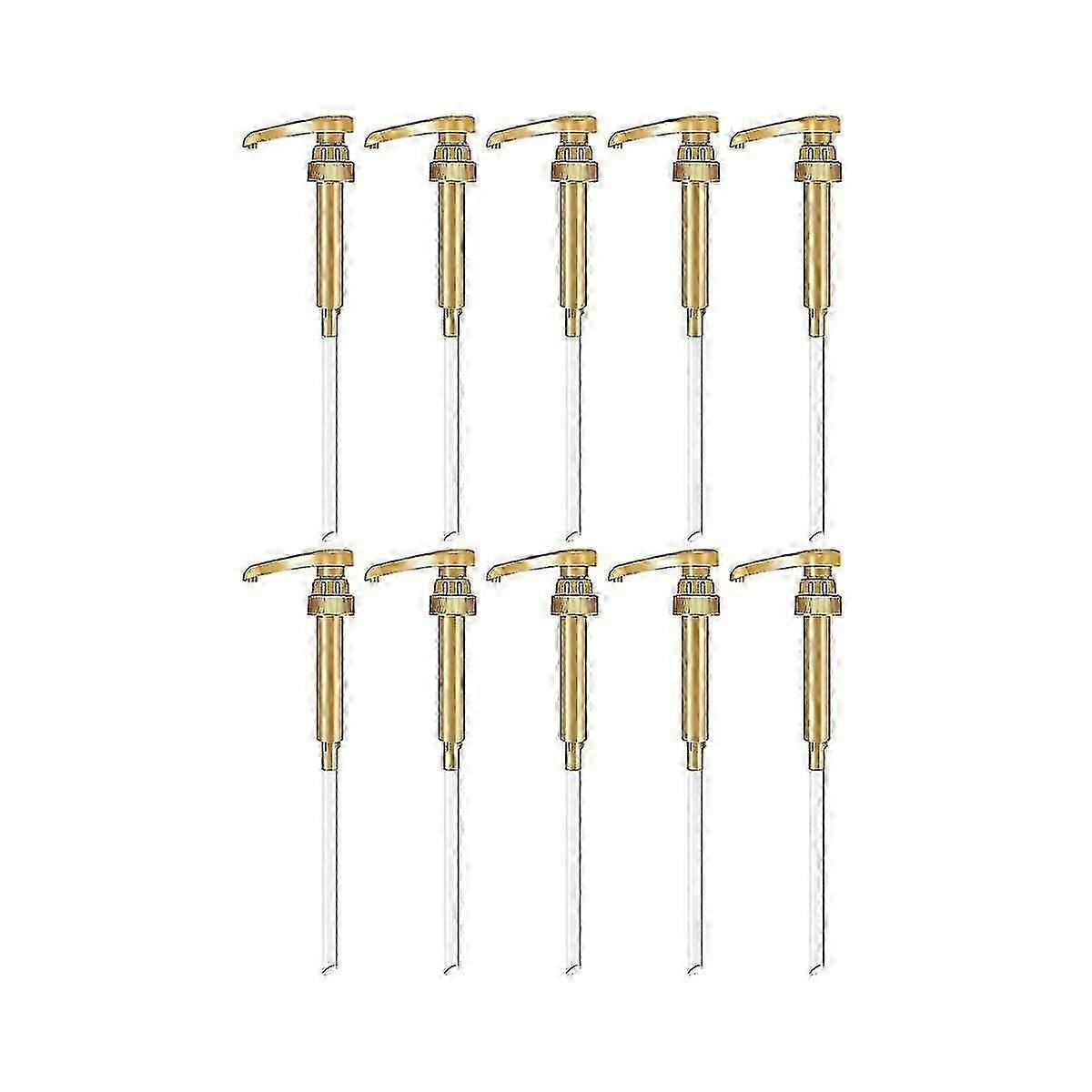 10 pezzi di erogatore per pompa per sciroppo per bottiglie da 750 ml, pompa per sciroppo da caffè da cucina