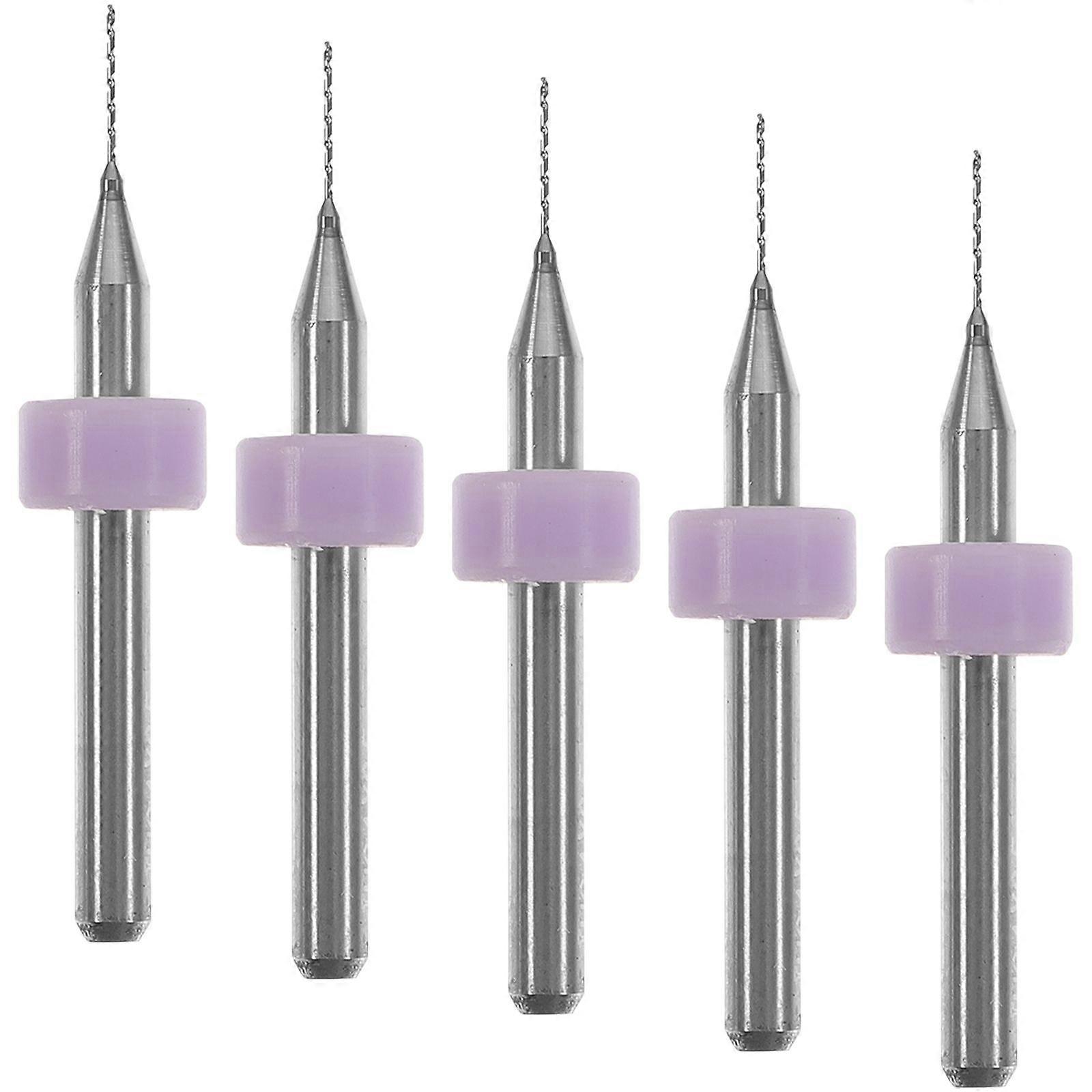 5 Pcs 0.4mm Drill Bits for 3D Printer Extruder Nozzle Head Cleaner Kit