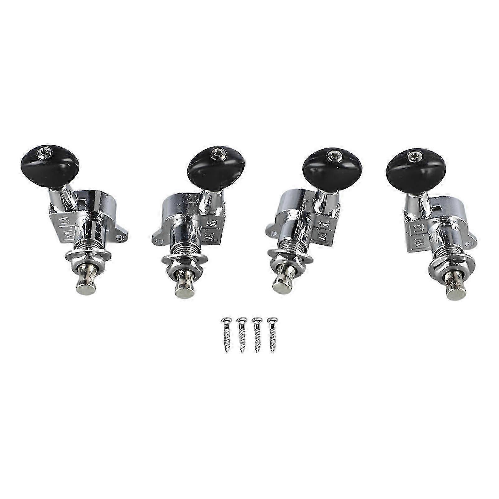 Durable ukulele tuner with 4 enclosed gears