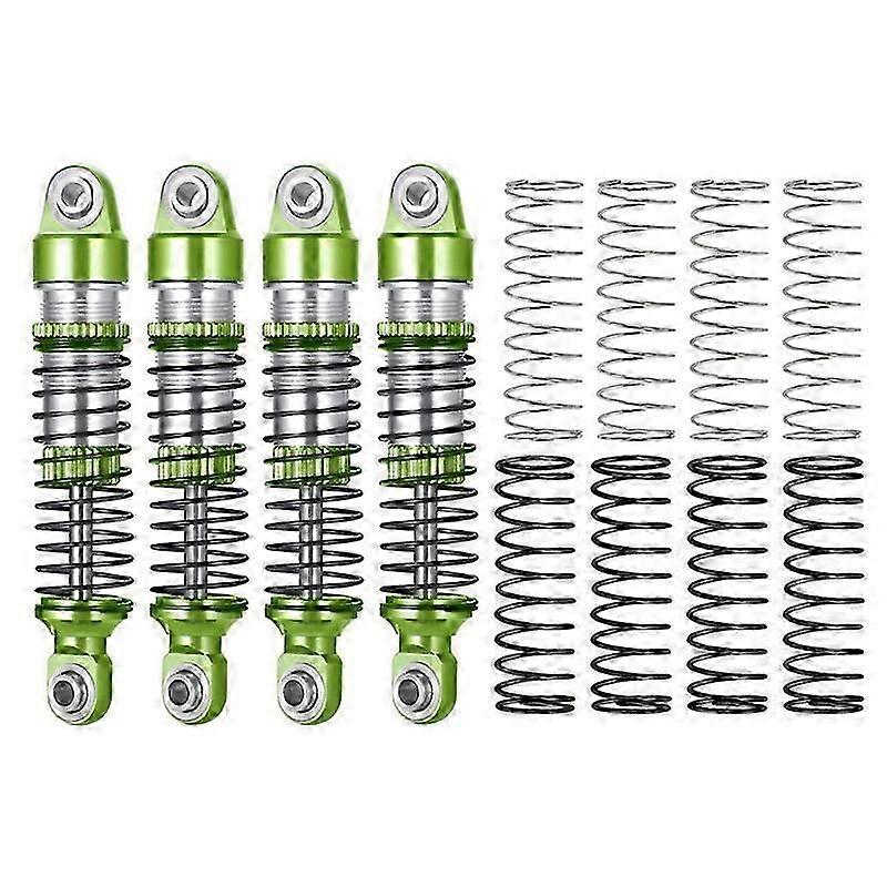 4Pcs Oil Damper for TRX4M -4M 1/18, green