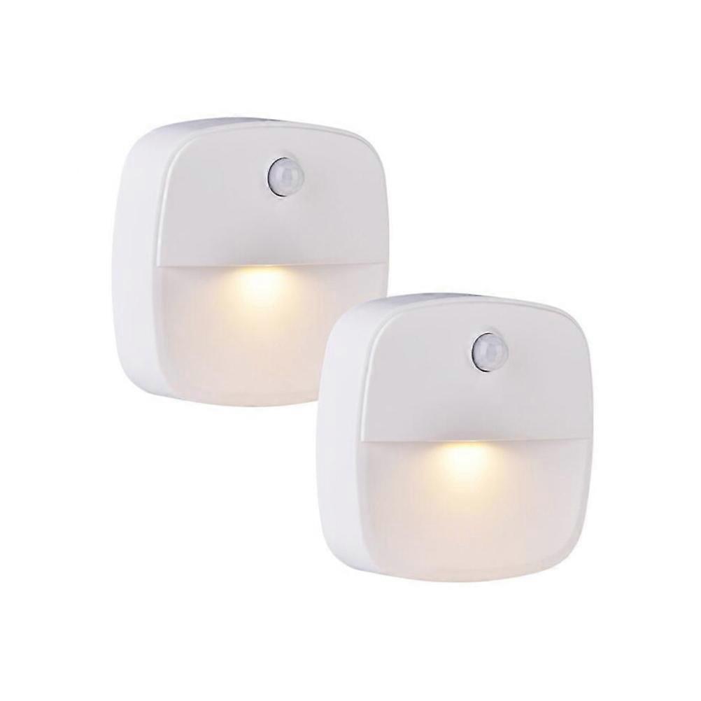 Smart Sensor Night Light Human Cabinet Lamp 3Pcs Warm White