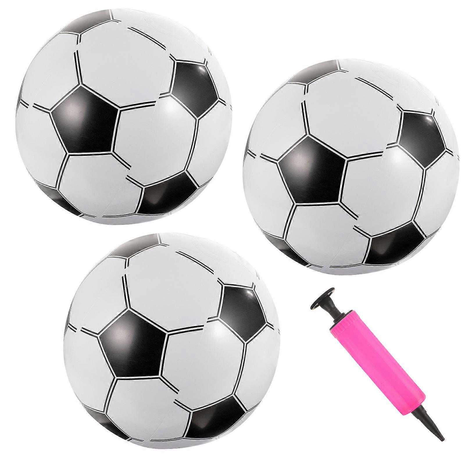 Beach Balls Inflatable Ball for Playing 4Sets Assorted Color with Air Pump