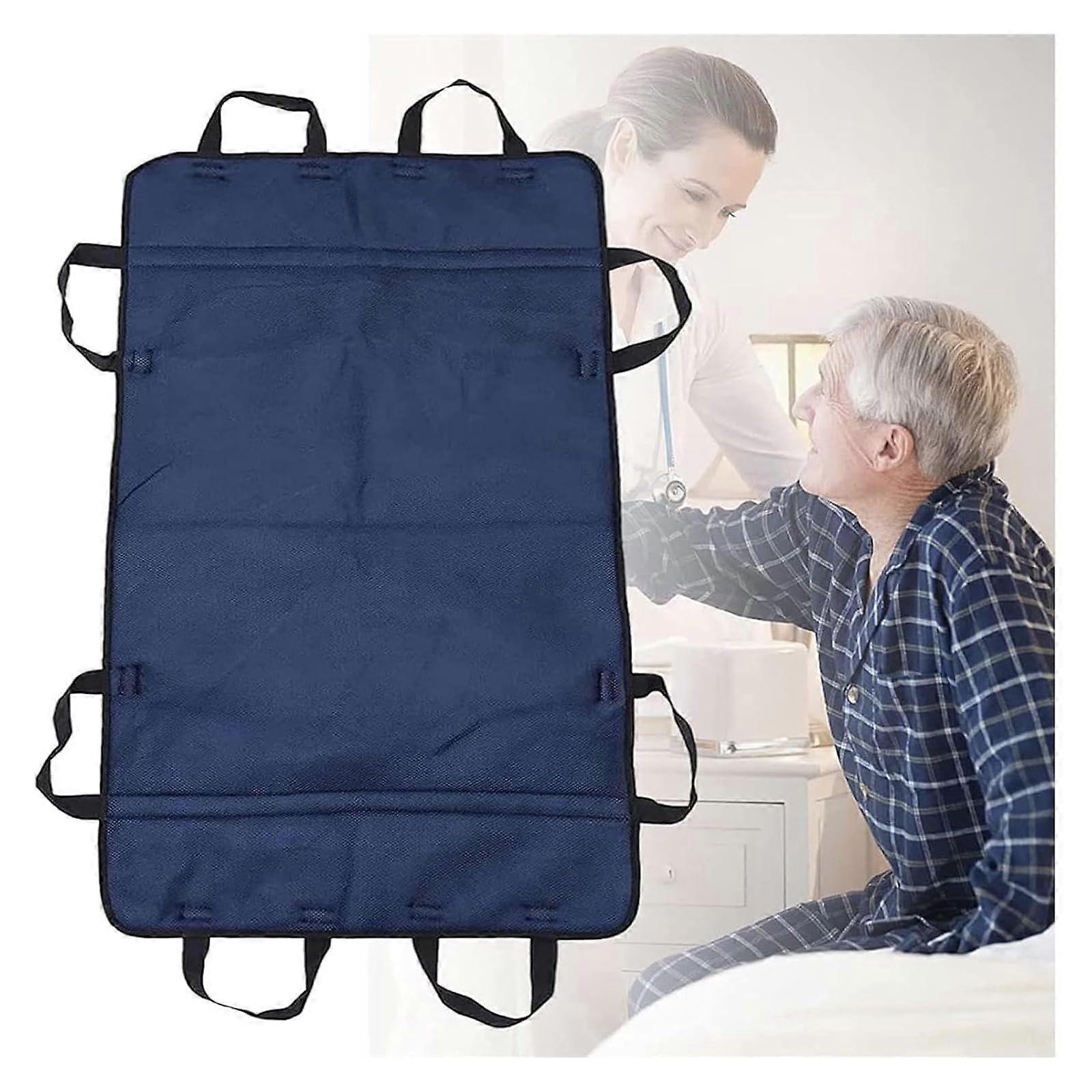 Reusable Patient Transfer Sheet with Handles, LowFriction Positioning Pad for Bedridden Elderly