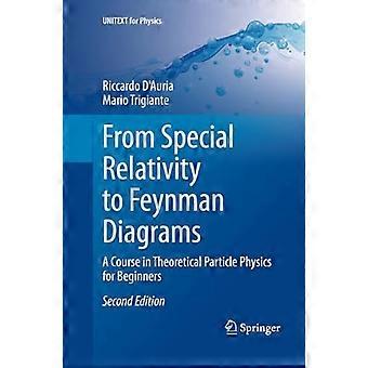 Von der Speziellen Relativitätstheorie zu den Feynman-Diagrammen: Ein Kurs in theoretischer Teilchenphysik für Einsteiger (UNITEXT für Physik)