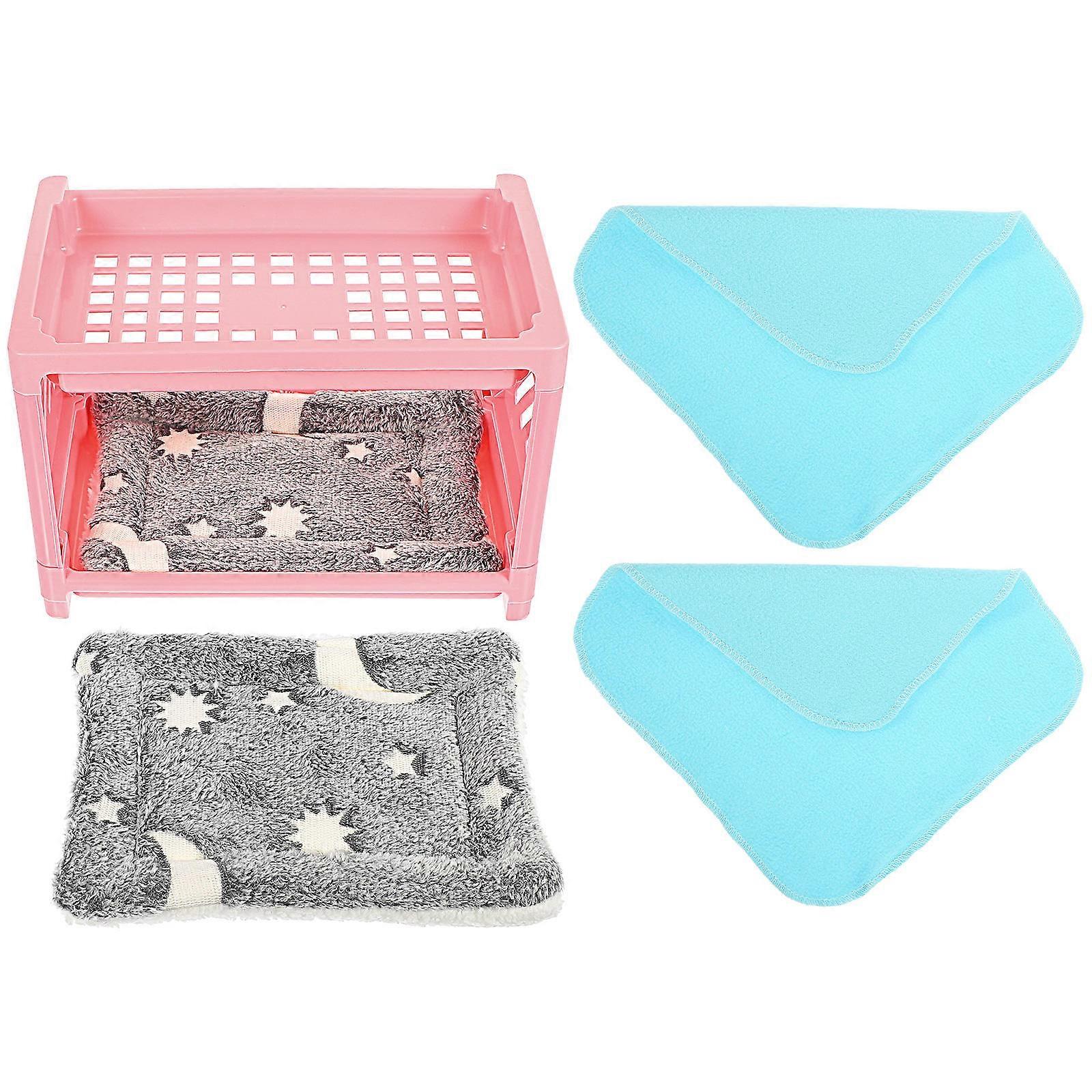 Hamster Accessory Household Hamster Hideout for 4Sets Multi-Function