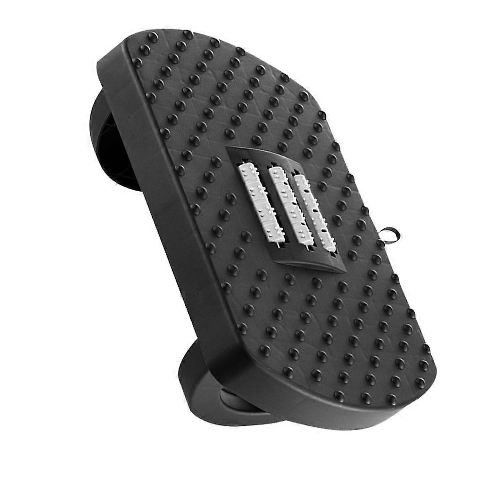 Footstool Elevated Step Foldable Elevating Office Travel Black