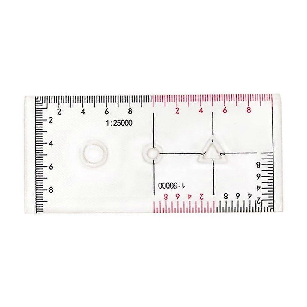 Coordinate Scale Protractors Geometry Drawing Template Measuring Tool Navigation Topographical Map Scale Command Ruler