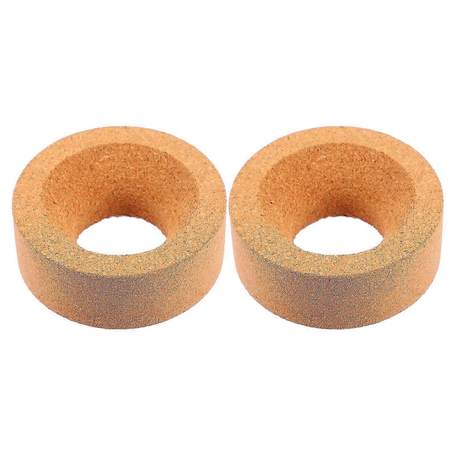 Useful 2 Pcs Cork Lab Ring Ideal for Laboratory Flask Padding