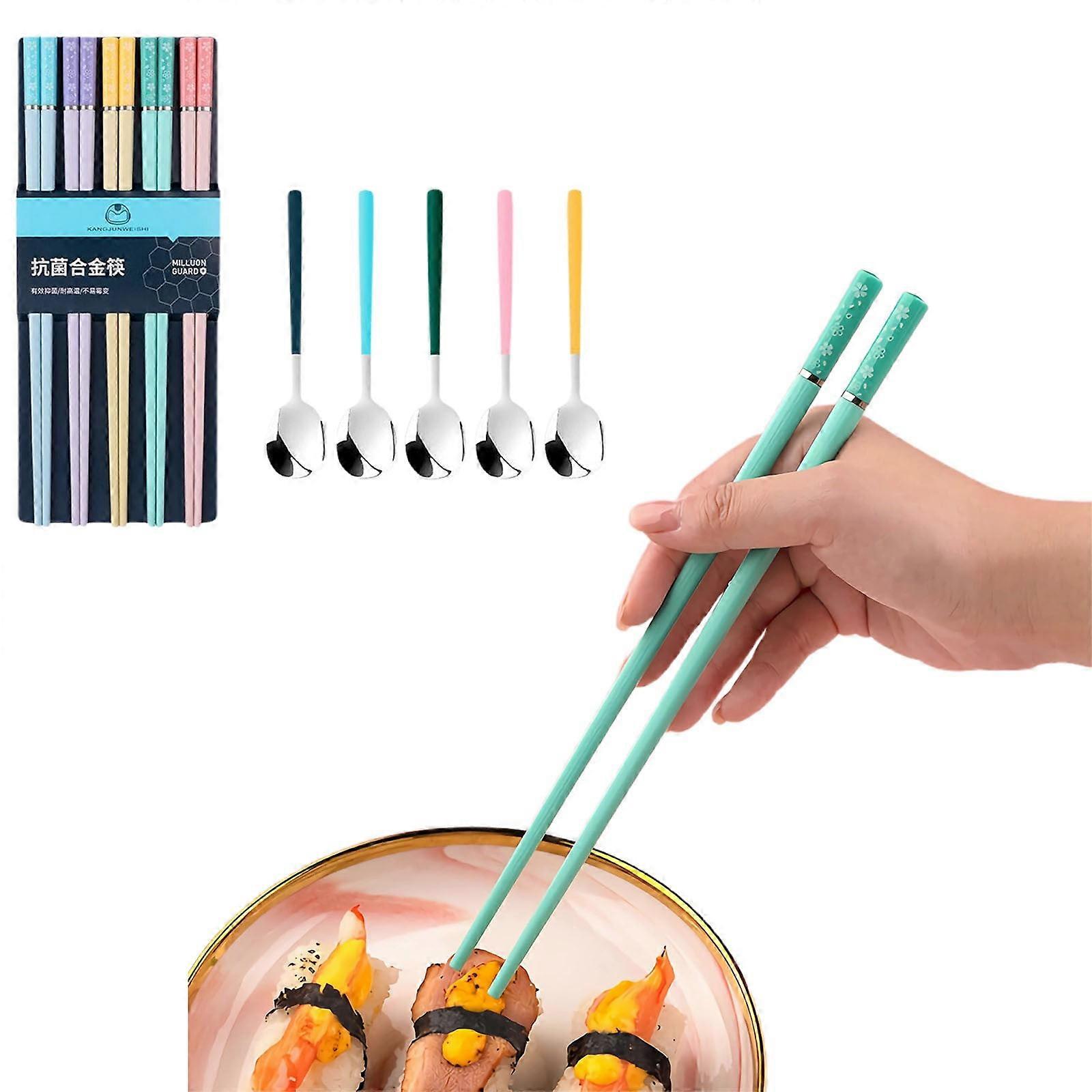 Alloy Chopsticks Spoon