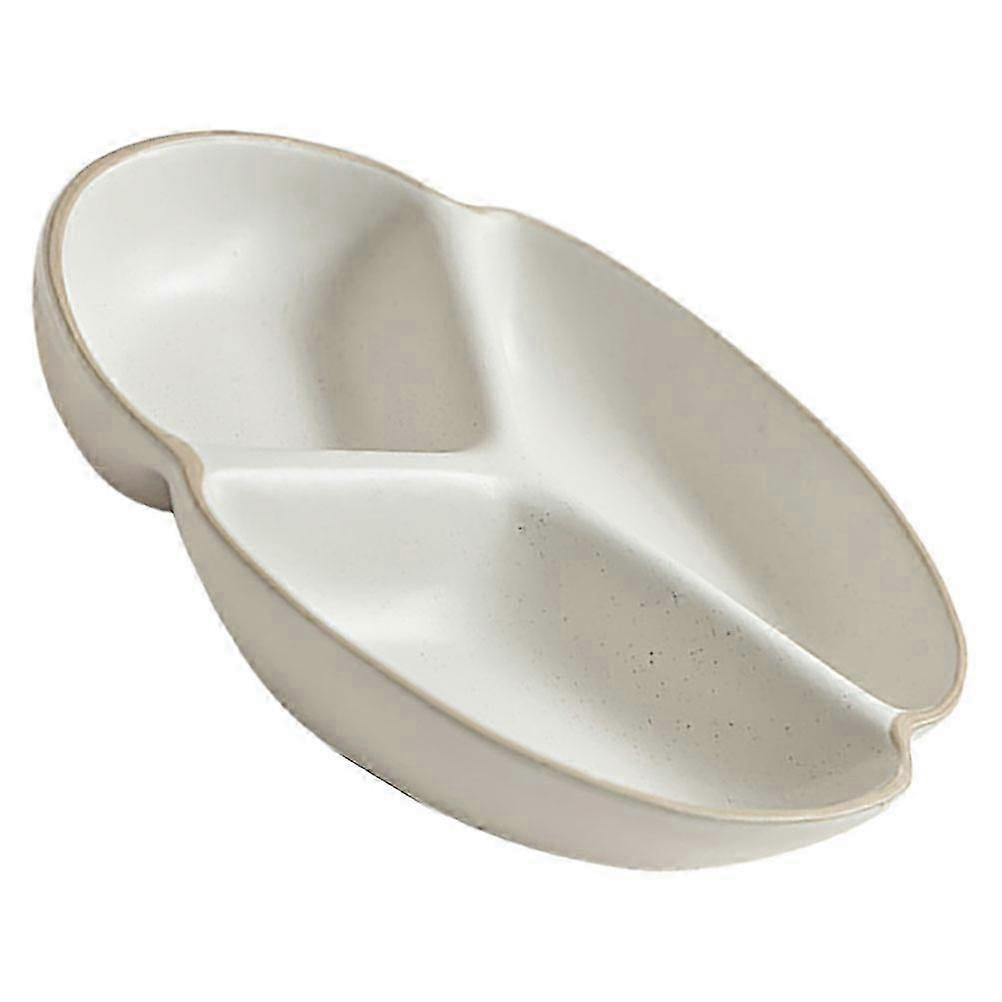 Portion Control Ceramic Divided Plate for Weight Management