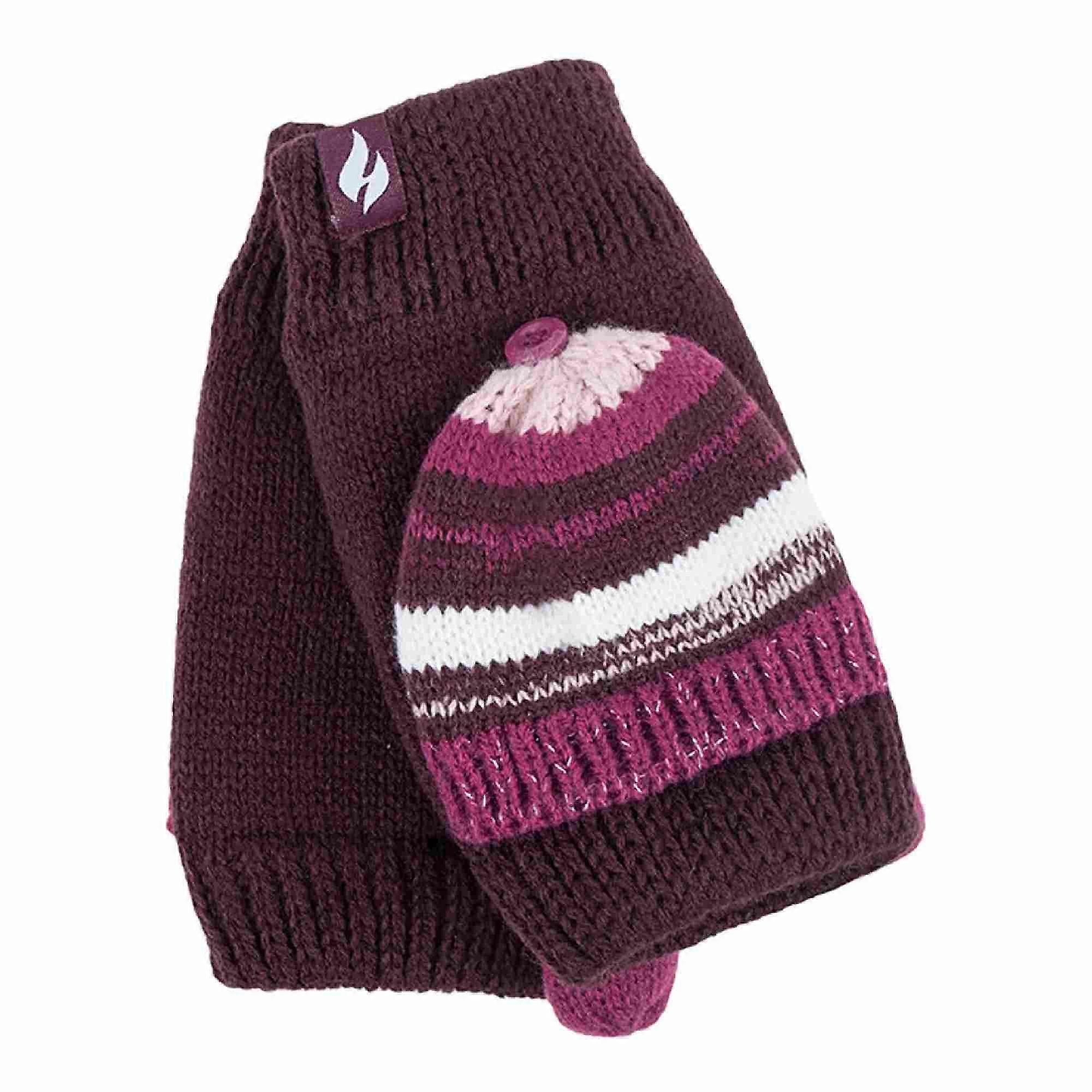 Heat Holders - Ladies Patterned Thermal Converter Gloves