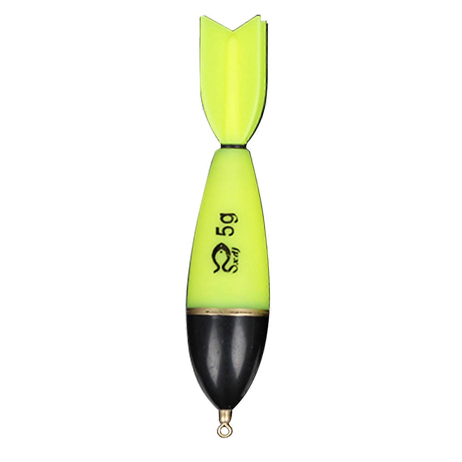 LED Luminous Rocket Fishing Float High Sensitivity Visibility Electric Float Long Casting Slip
