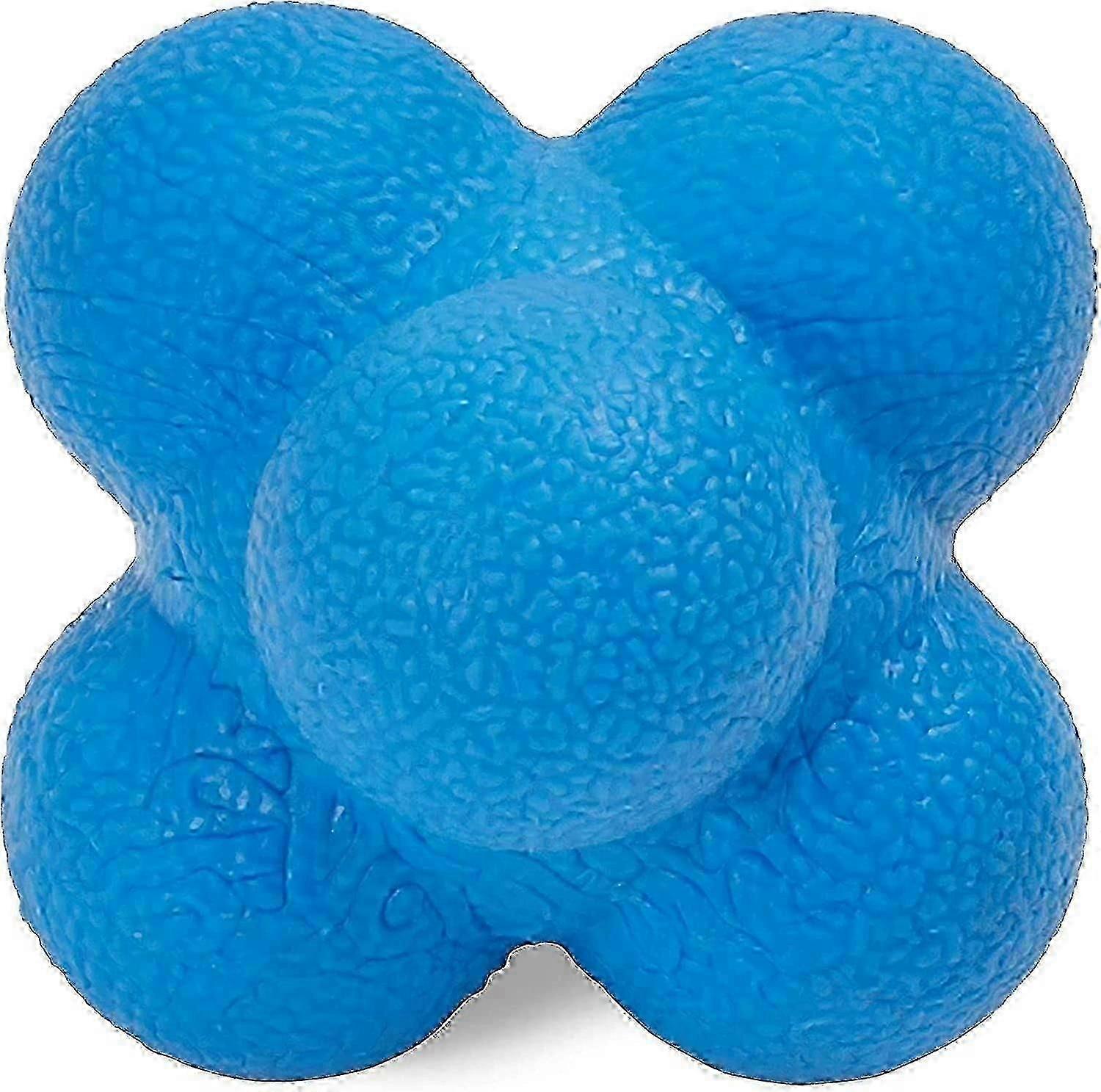 Rubber Reactive Bounce Balls compatible Coordinated Agility Speed Reflex Training (2-pack)