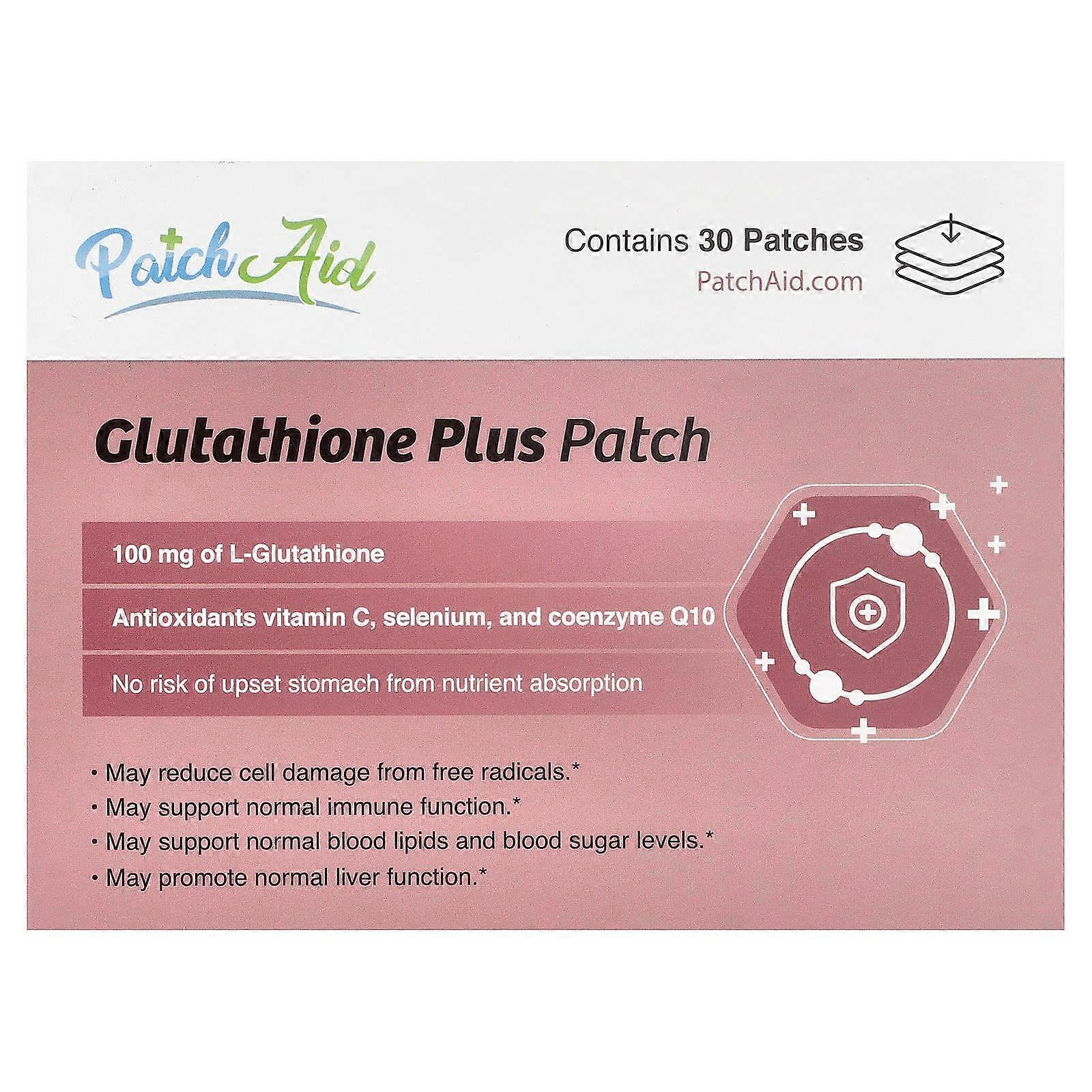 PatchAid, Glutathione Plus Patch, 30 Patches