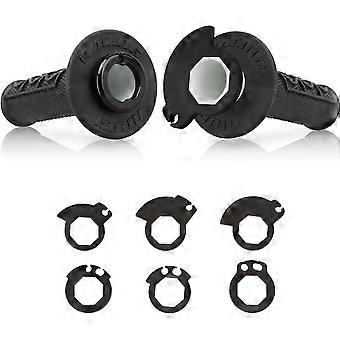 NIBBI 7/8 Throttle Grips 22mm Grip Lock on Handle compatible with Pit Bike Dirt Bike ATV