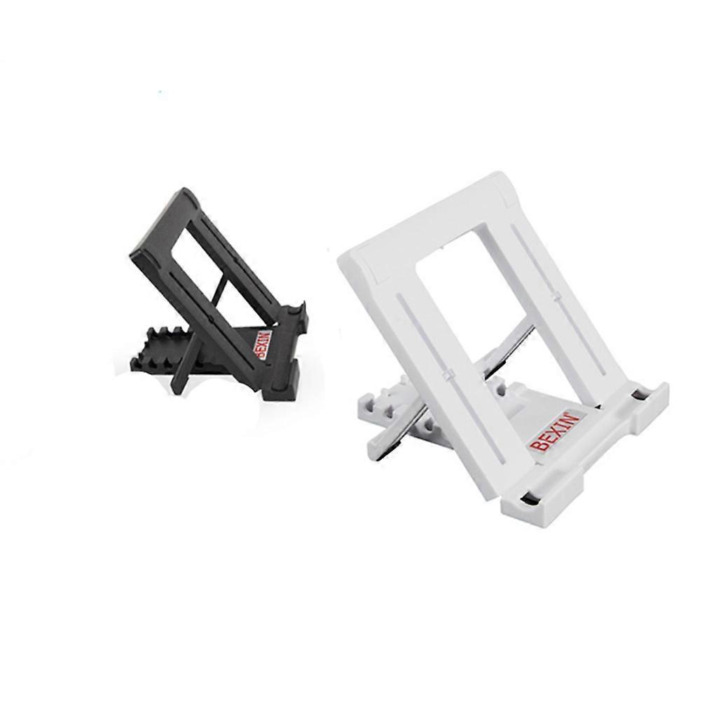 Tablet Bracket Adjustable Folding Stand for Tablet Laptop Portable Black