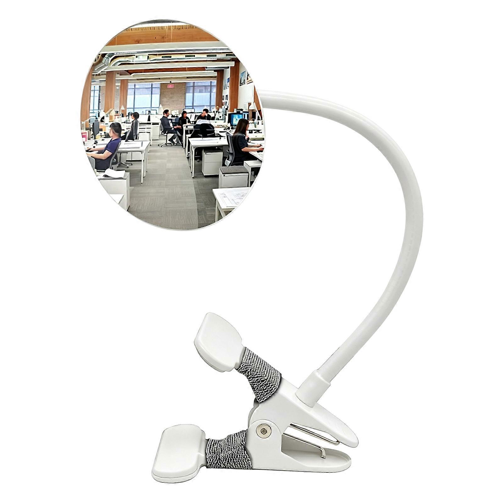 Small 6.69 Inch Tabletop Inspection Mirror With Easy Assembly For Work Zones Multicolor