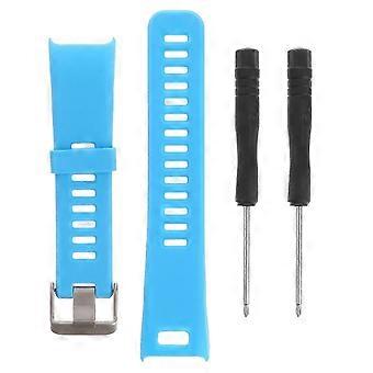 Silicone Watchband for Smart Watch Flexible Durable Safe for with Garmin HR Size Fits Most Models
