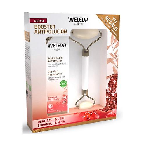 Pomegranate Facial Oil + Jade Roller Pack 30ml + Gift Roller