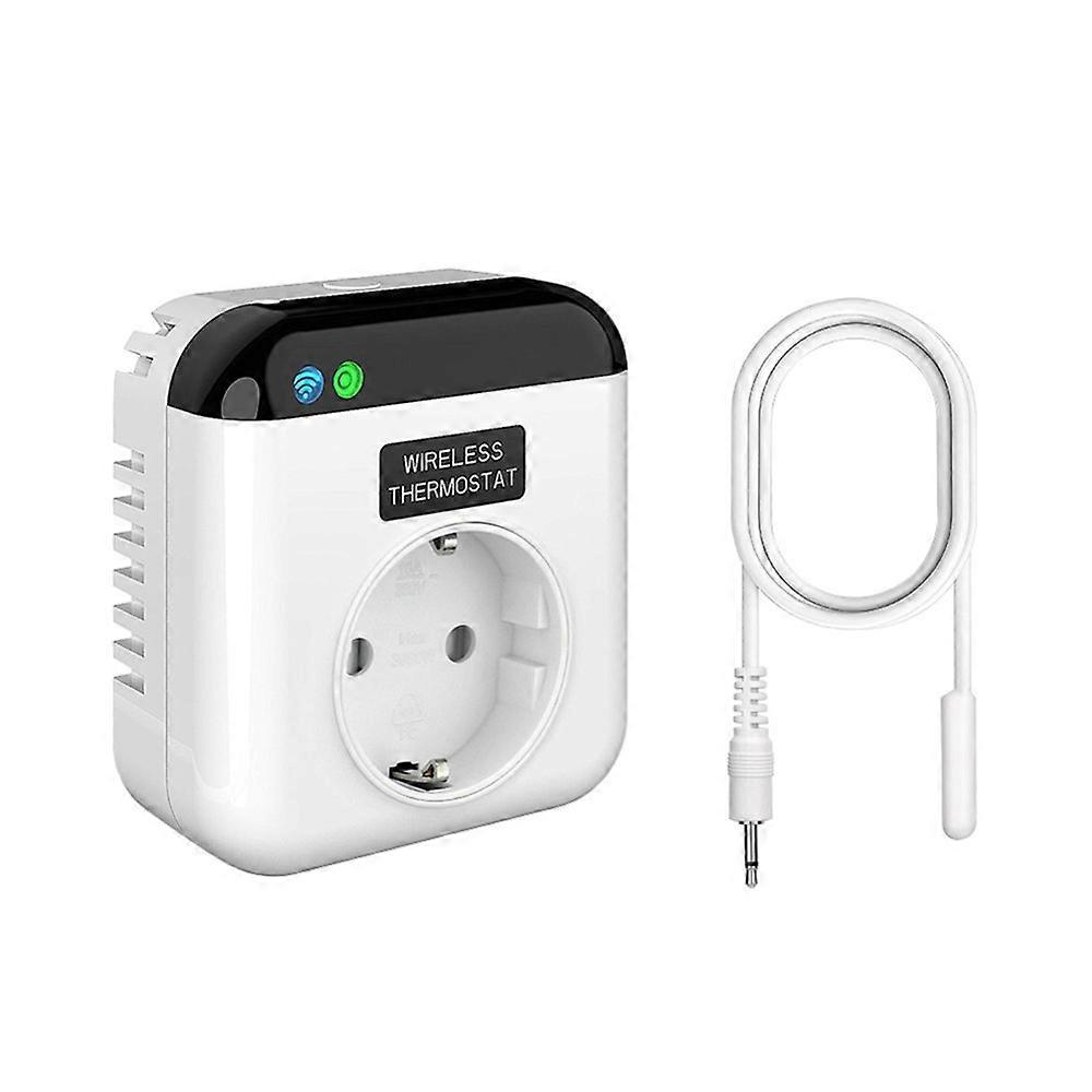 Smart Plug Programmable Thermostat Remote Control Smart Plug Power Switch Support APP Control Voice Control EU PLUG