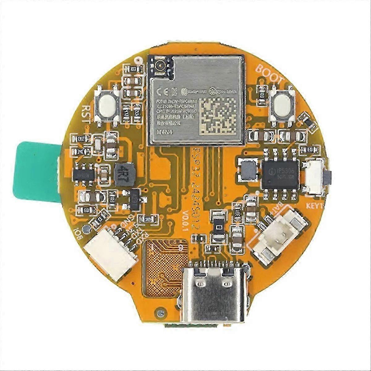 1.28inch TypeC ESP32-C3 IPS Round Display ESP32-2424S012