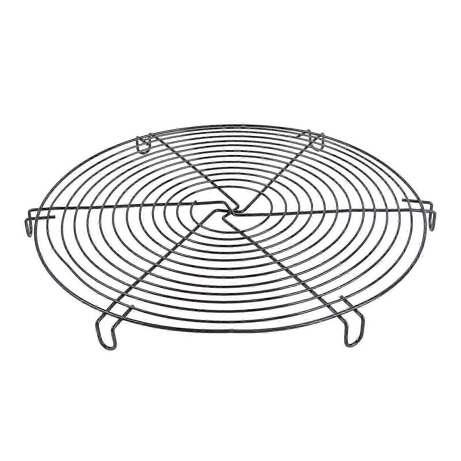 Cookie Racks Cooling Iron Baking Cooking 31.8x31.8cm Grid Pattern 1Pack
