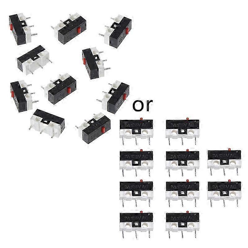 10PCs Button Switch Mouse Switch 3Pin Microswitch For G700Mouse