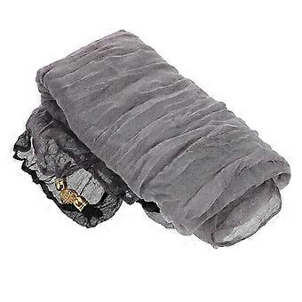 Magnetic Buckle Cotton Scarf compatible with Women Fashion Lightweight Pleated Shawl Wraps