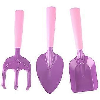 1 Set Kids Gardening Tools Small Sand Shovel Handheld Rake Planting Tools