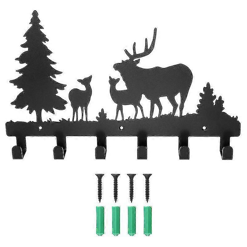 1pcs Storage Hooks, 6-hook Hanger
