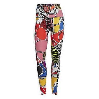 Adidas Damen-Lauftights mit Allover-Print