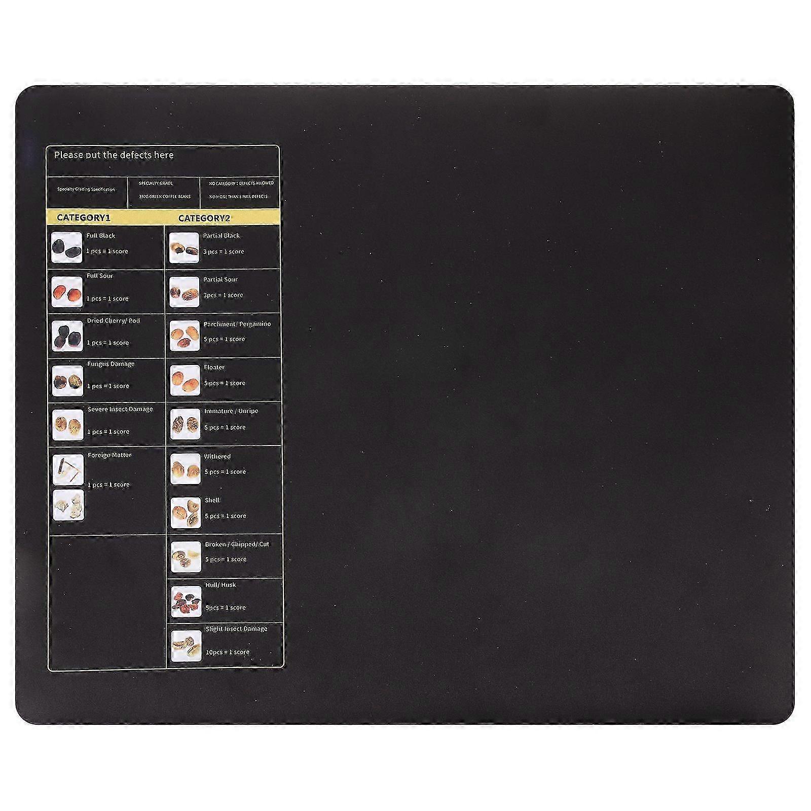 Coffee Bean Classifying Card Mat Coffee Bean Sorting Cushion Espresso Beans Classification Pad