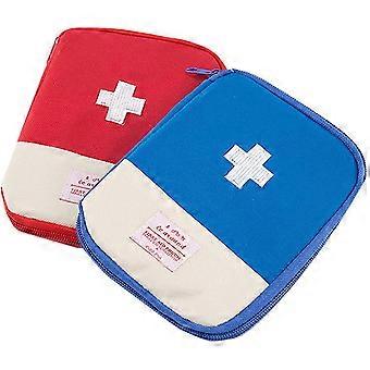 Mini First Aid Kit Empty Mini Medicine Storage Bag Portable Medical Travel Bag Pill Drug Package Container For Hiking,outdoor,cycling Travel Accessori