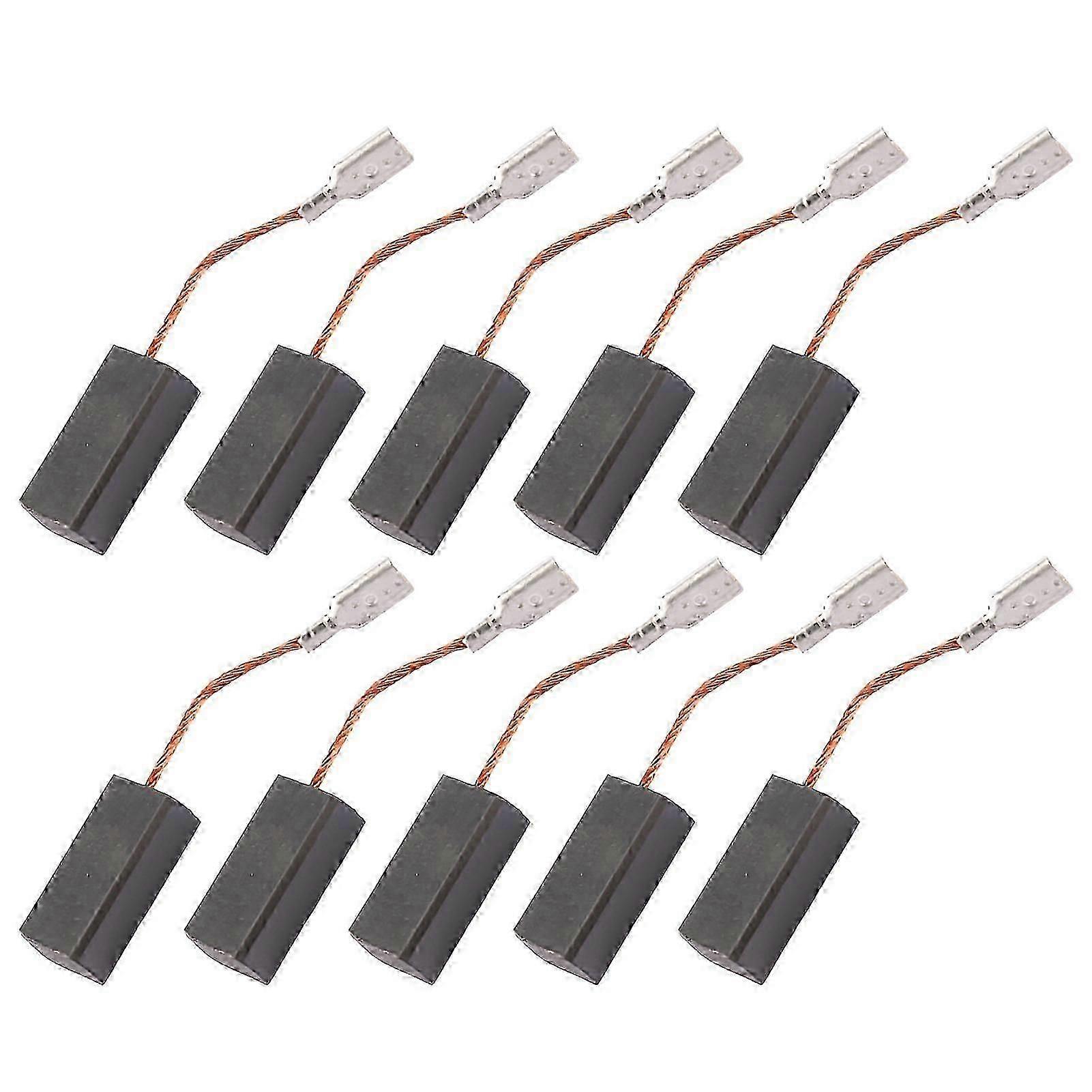 10pcs Carbon Brushes for Angle Grinders Angle Grinder Replace Part Carbon