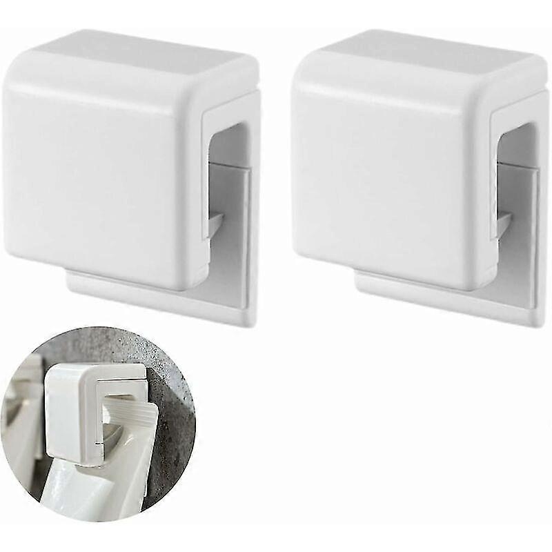 Toothpaste Dispenser, Toothpaste Holder, Multi-Function Wall Hanging Suitable for Face Toothpaste Hand Cream, Strong Adhesive Hook for Bathroom, 4 Pi