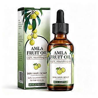 Amla Fruit Oil, nourishes scalp and skin, lightweight formula 60ml