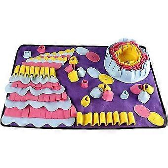 Pet Snuffle Pad,dog Feeding Mat Training Pad Dog Slow Feeding Pad Anti-choking Dog Dispenser For Small Large Pets Stress Release