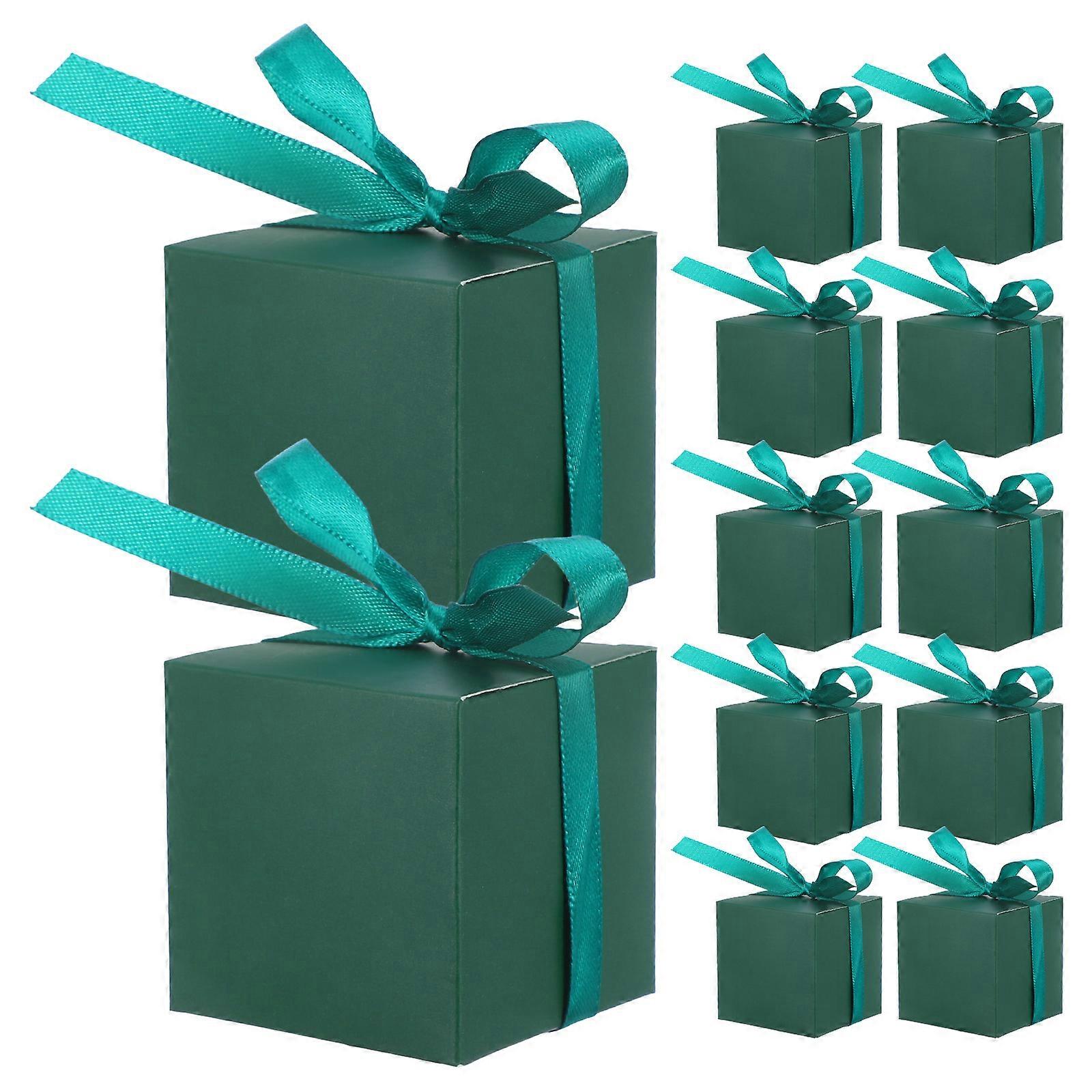 50pcs Reusable Candy Boxes Themed Party Present Cases Multi-function Chocolate Boxes