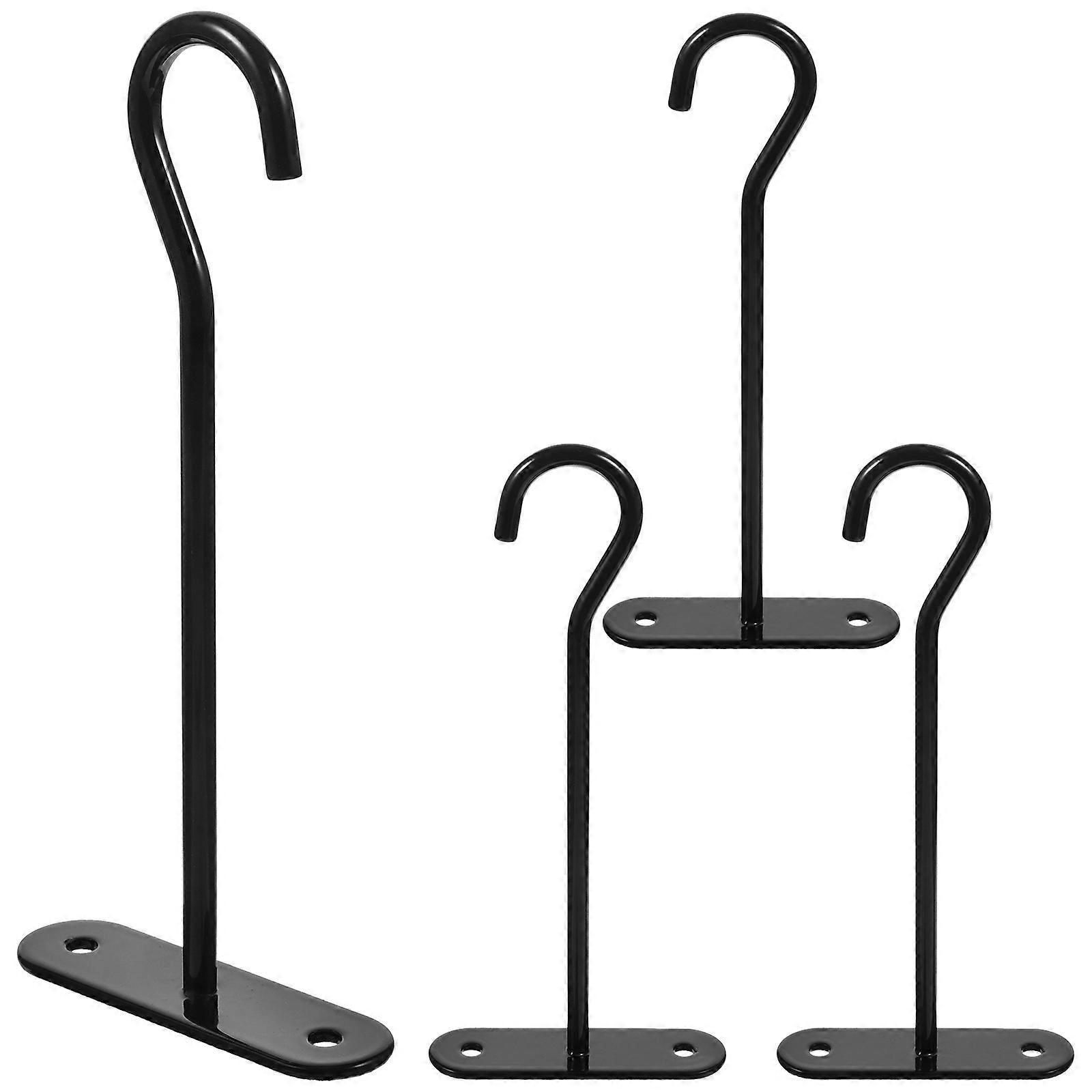 4 Sets of Ceiling Planter Hooks Wall Mount Plants Hooks Multi-function Plants Hooks Ceiling Hooks