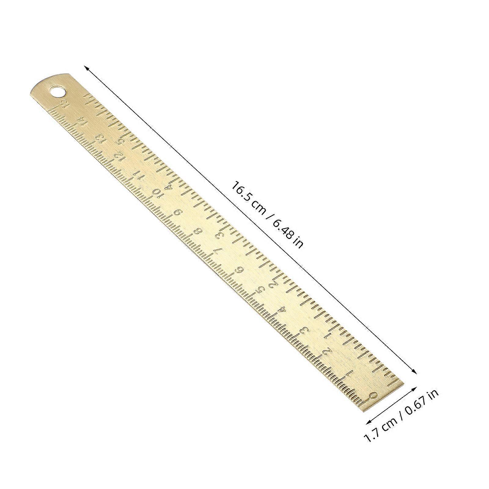 Student Drafting Ruler Engineering Drawing Ruler Precise Measuring Straight Ruler