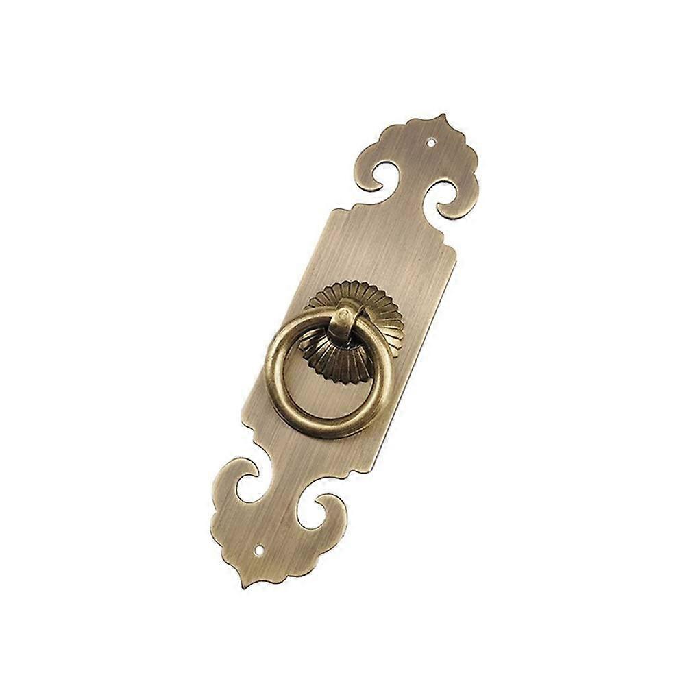Vintage Brass Cabinet Knobs and Drawer Handles, 18cm Single Hole Copper Wardrobe Pulls