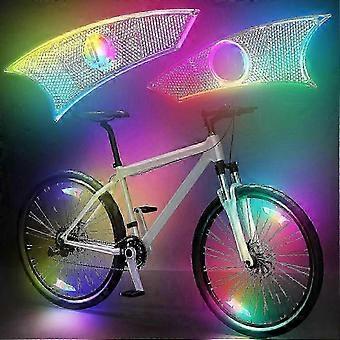 4Pack LED-Fahrrad-Radlichter, ultrahelle Fahrradspeichenlichter, IPX5 wasserdicht