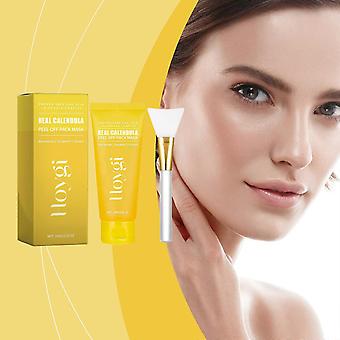 Collagen Wrapping Peel Off Gesichtsmaske, Peel Off Gesichtsmaske zur sanften Reinigung von Mitessern und Poren, spendet Feuchtigkeit und pflegt