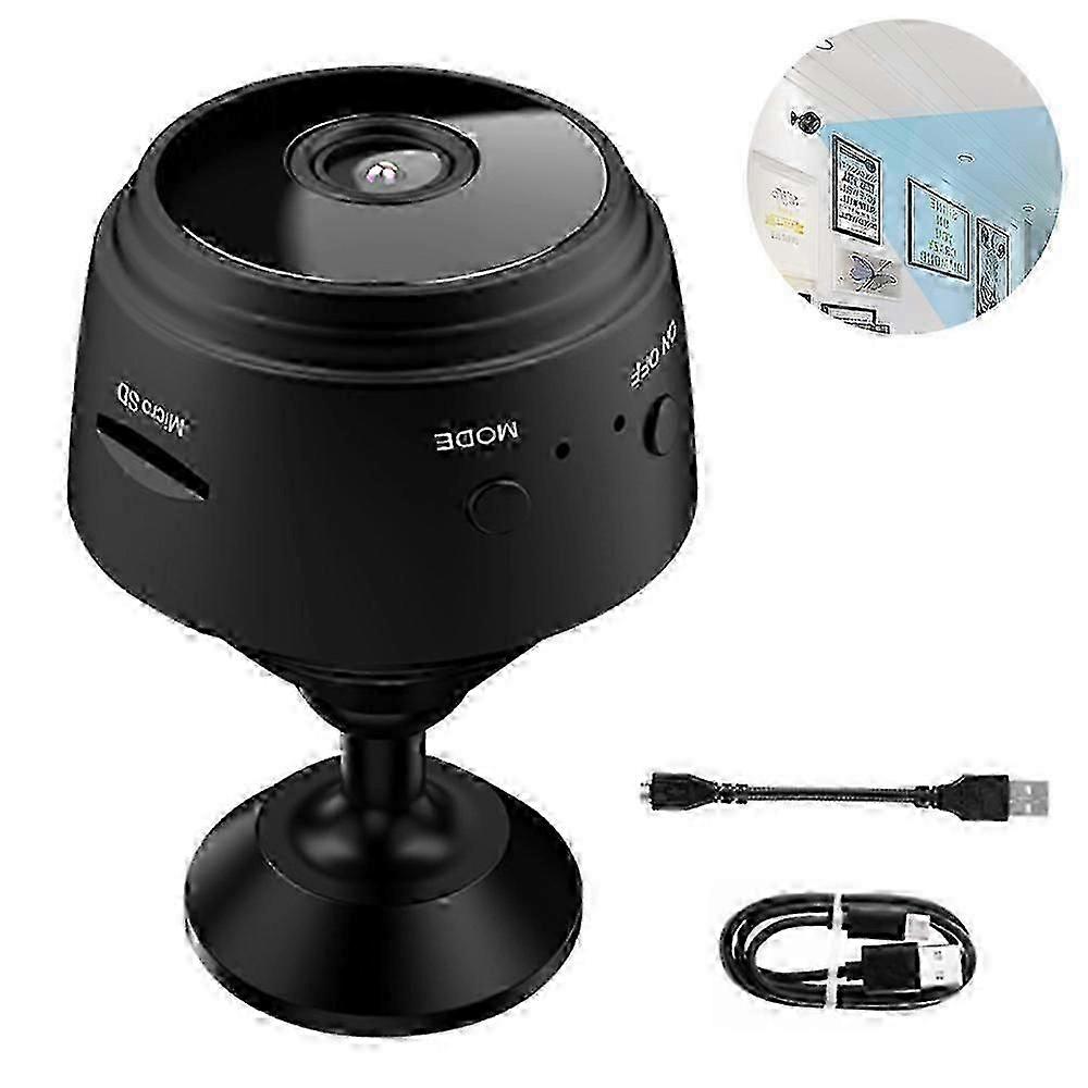 Mini Security Camera With Magnetic Stand And 1080P HD Resolution For Comprehensive Coverage