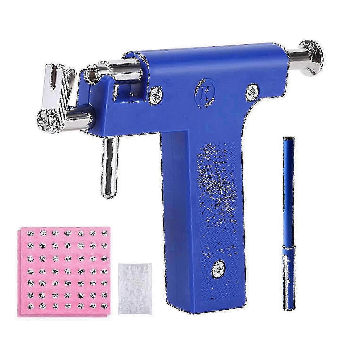 Compact Body Piercing Gun Kit Stainless