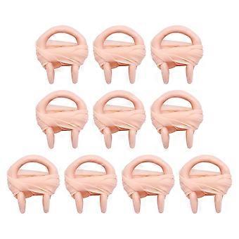 Nose Protector Swimming Nose Clips for Water Use 10Pcs with Lanyard